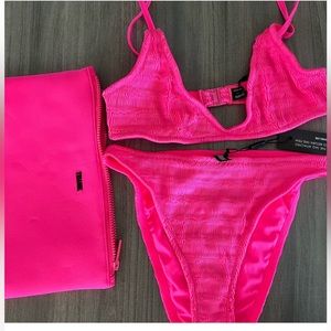 Triangl Bikini pink